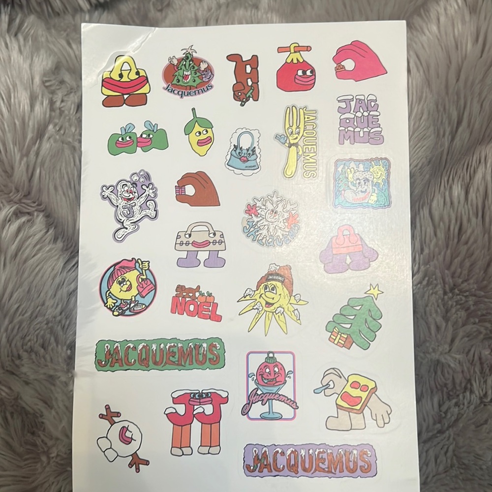 Jacquemus 25 Sticker Set